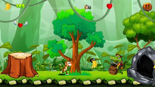 Jungle Monkey Run 2 : Banana Adventure - Gameplay image of android game