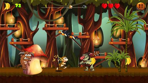 Jungle Monkey Run ۲ : Banana Adventure - عکس بازی موبایلی اندروید
