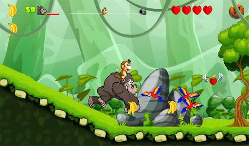 Jungle Monkey Run ۲ : Banana Adventure - عکس بازی موبایلی اندروید