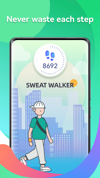 Sweat Walker - عکس برنامه موبایلی اندروید
