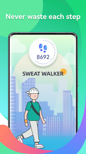 Sweat Walker - Image screenshot of android app