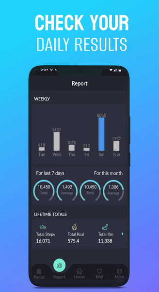 Step Counter- Pedometer App - Image screenshot of android app