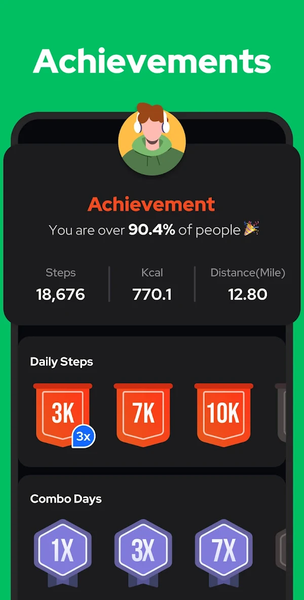 Step Counter - Pedometer - عکس برنامه موبایلی اندروید