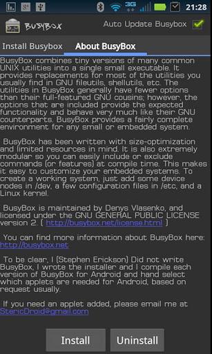 BusyBox - Image screenshot of android app
