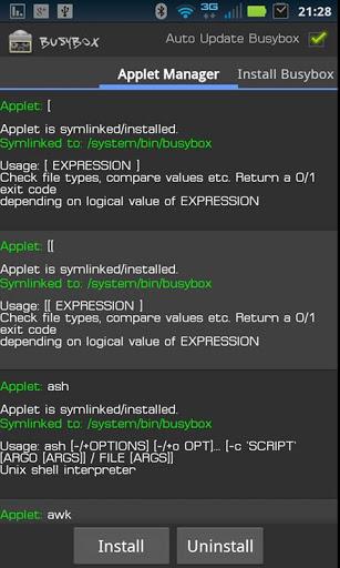 BusyBox - Image screenshot of android app