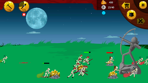 Stick Battle: Zombie War - Gameplay image of android game