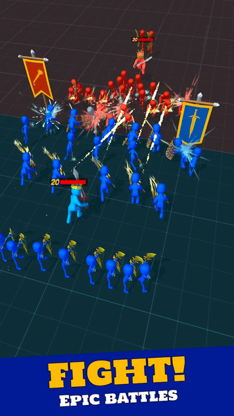 Monster Battle Simulator - عکس بازی موبایلی اندروید