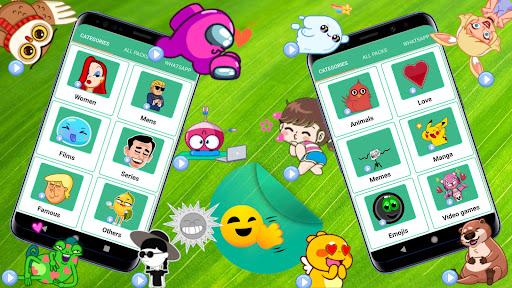 WASticker Moving Stickers - Image screenshot of android app