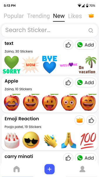 Sticker Maker : Create Sticker - عکس برنامه موبایلی اندروید
