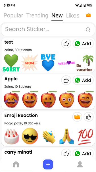 Sticker Maker : Create Sticker - عکس برنامه موبایلی اندروید