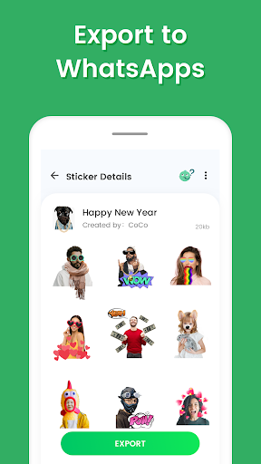 Sticker Maker  - ساخت استیکر واتساپ - عکس برنامه موبایلی اندروید