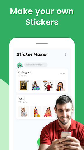Sticker Maker  - ساخت استیکر واتساپ - عکس برنامه موبایلی اندروید