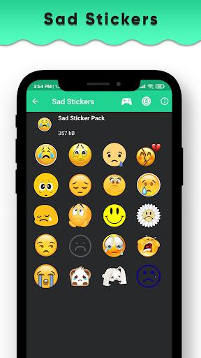 Sad Stickers for Whatsapp - Sorry WAStickerApps - عکس برنامه موبایلی اندروید