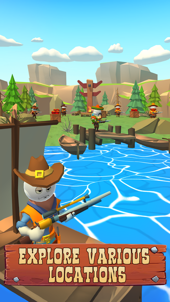 Cowboy Sniper: Western gun - عکس بازی موبایلی اندروید