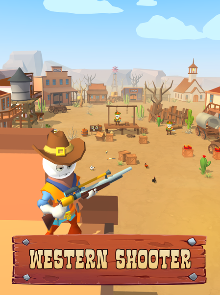 Cowboy Sniper: Western gun - عکس بازی موبایلی اندروید