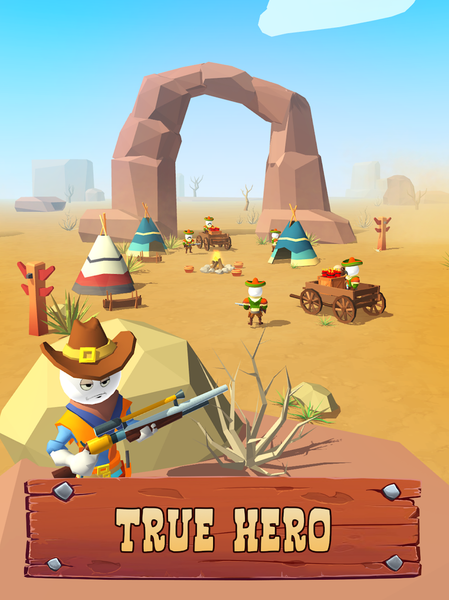Cowboy Sniper: Western gun - عکس بازی موبایلی اندروید
