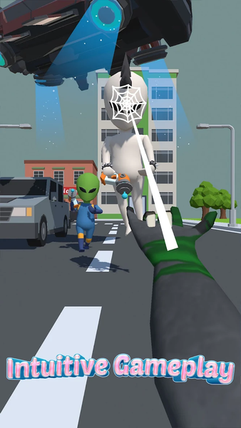 Sticky Whacker: Tap & Sling - عکس بازی موبایلی اندروید