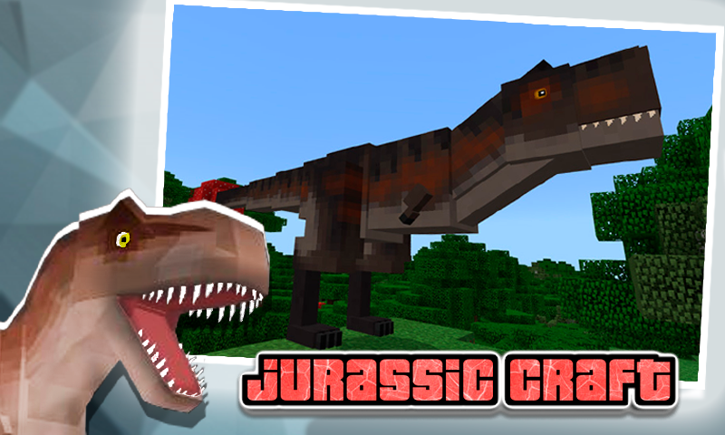 Dinosaur Craft Addon for MCPE - عکس برنامه موبایلی اندروید