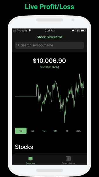Stock Market Simulator - عکس برنامه موبایلی اندروید