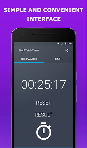 Stopwatch & Countdown Timer - Image screenshot of android app