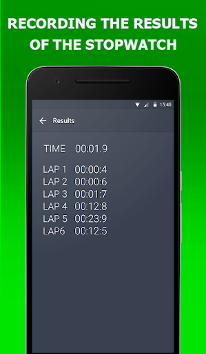 Stopwatch & Countdown Timer - Image screenshot of android app
