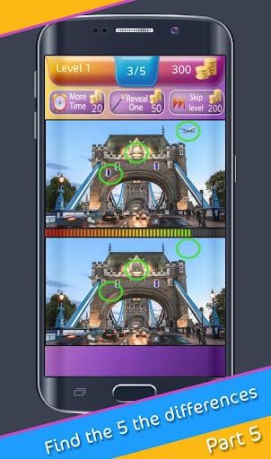 Find The Differences 5 - Gameplay image of android game