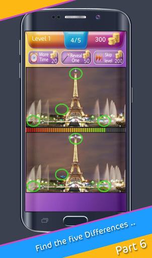 Find The Differences 6 - Gameplay image of android game