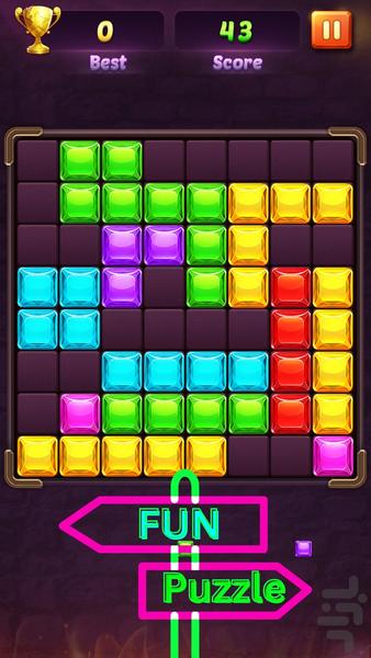 Jewel Puzzle - Gameplay image of android game