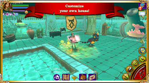 Arcane Legends MMO-Action RPG - Gameplay image of android game