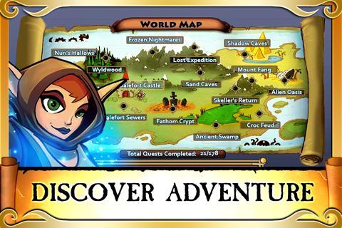 Pocket Legends - Gameplay image of android game