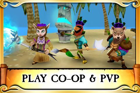 Pocket Legends - Gameplay image of android game