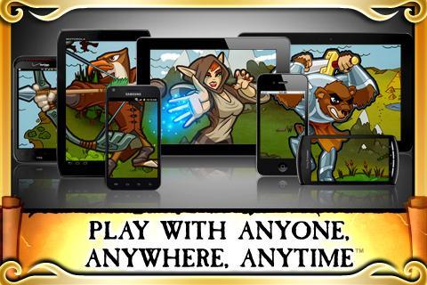 Pocket Legends - Gameplay image of android game