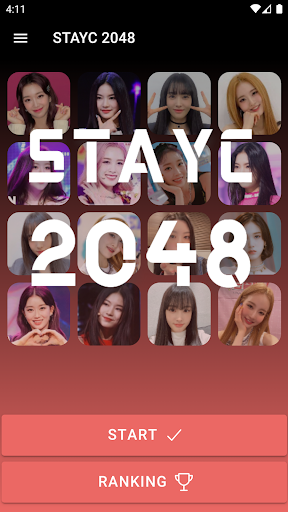 STAYC 2048 Game - Image screenshot of android app