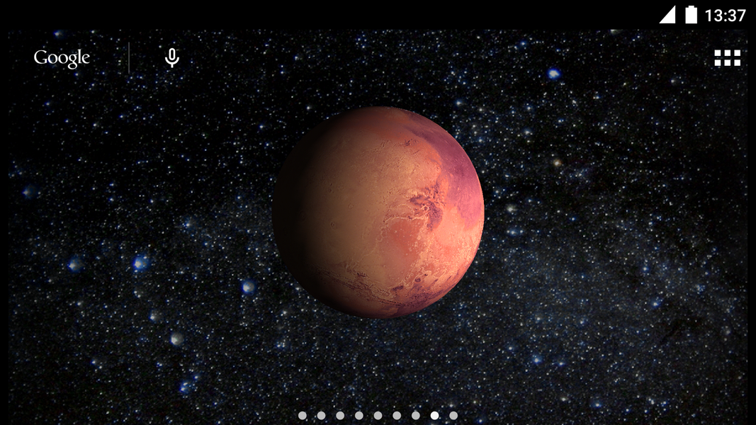 Mars Live Wallpaper - عکس برنامه موبایلی اندروید