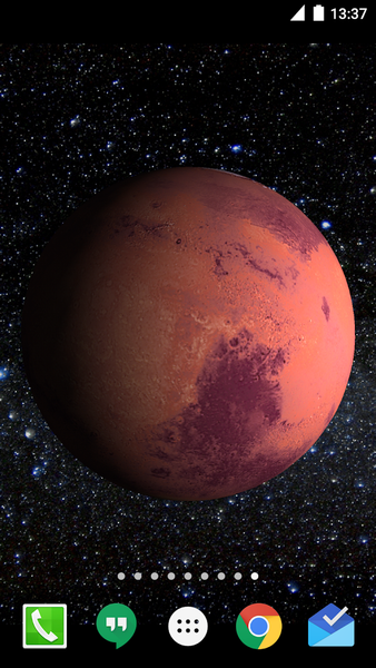 Mars Live Wallpaper - عکس برنامه موبایلی اندروید
