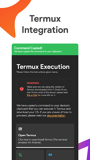 Andronix - Linux on Android - Image screenshot of android app