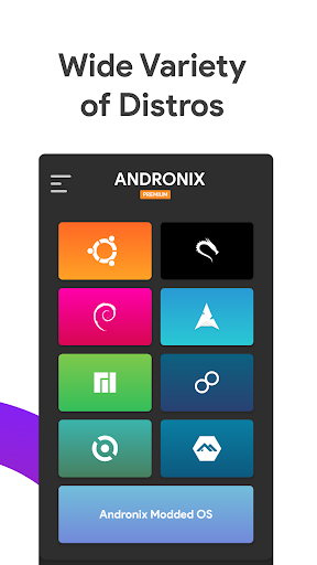 Andronix - Linux on Android - Image screenshot of android app