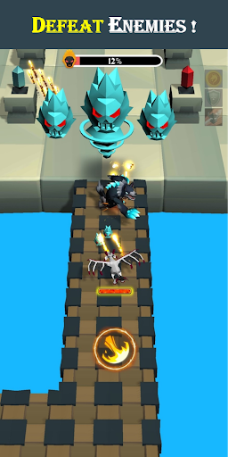 Dragon Hero 3D : Action RPG - Gameplay image of android game