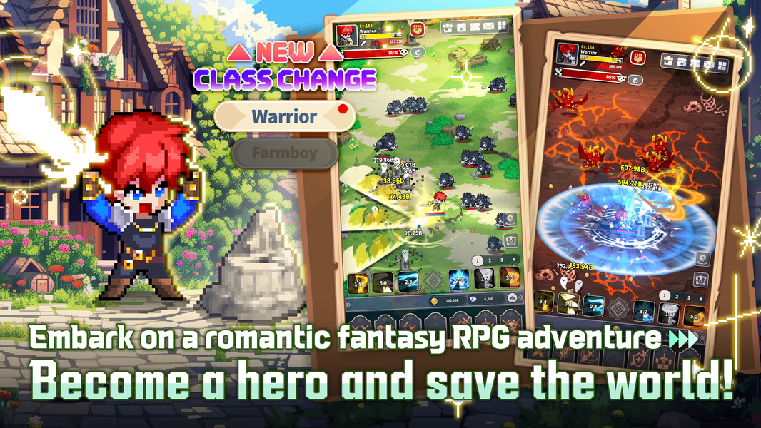 Hero Raid : Idle RPG - عکس بازی موبایلی اندروید