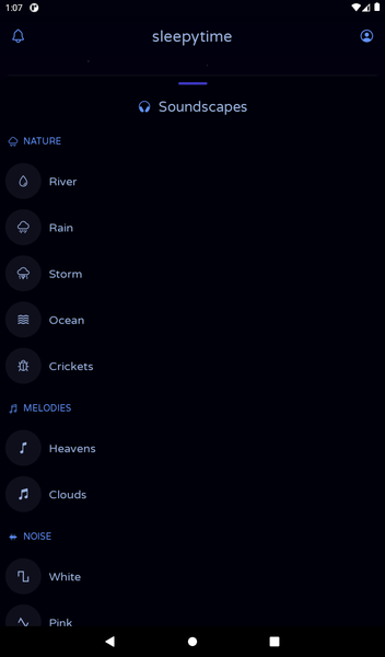 sleepytime - عکس برنامه موبایلی اندروید