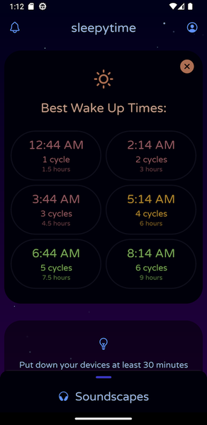 sleepytime - عکس برنامه موبایلی اندروید