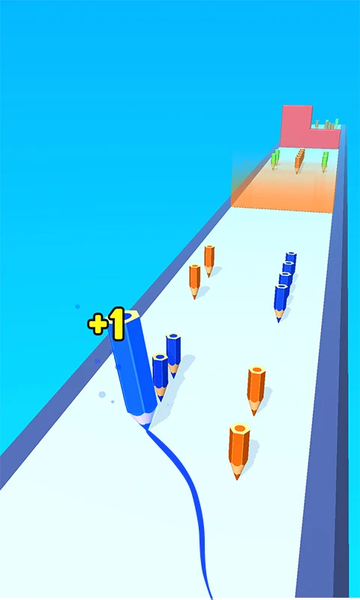 Color Pencil Run: Drawing Game - عکس بازی موبایلی اندروید