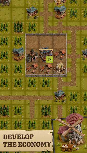 Legacy of Kings: Idle Builder - Gameplay image of android game