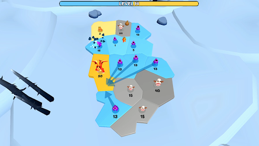 Monster Wars ۳D: Mutant Puzzle - عکس بازی موبایلی اندروید