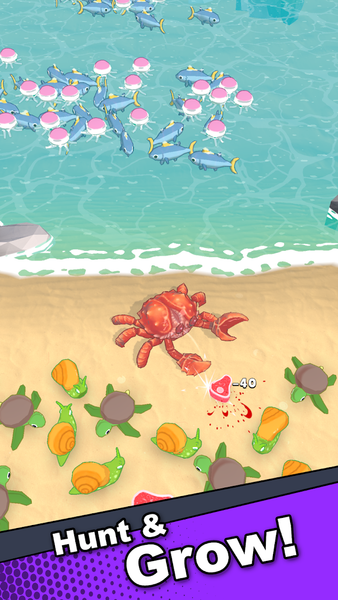 Crab Life - Idle Rpg - عکس بازی موبایلی اندروید