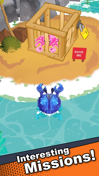 Crab Life - Idle Rpg - عکس بازی موبایلی اندروید