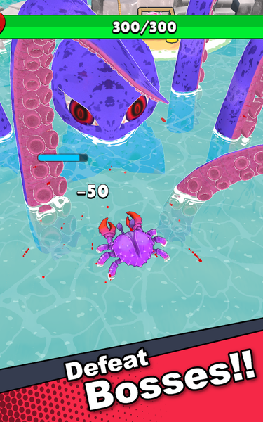 Crab Life - Idle Rpg - عکس بازی موبایلی اندروید