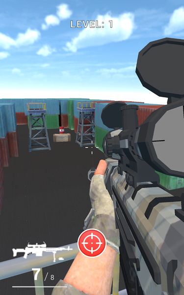 Rescue Cop: Shooting Game - Gameplay image of android game