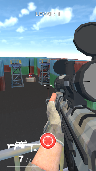 Rescue Cop: Shooting Game - Gameplay image of android game