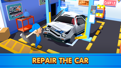 Car Fix Tycoon - Gameplay image of android game